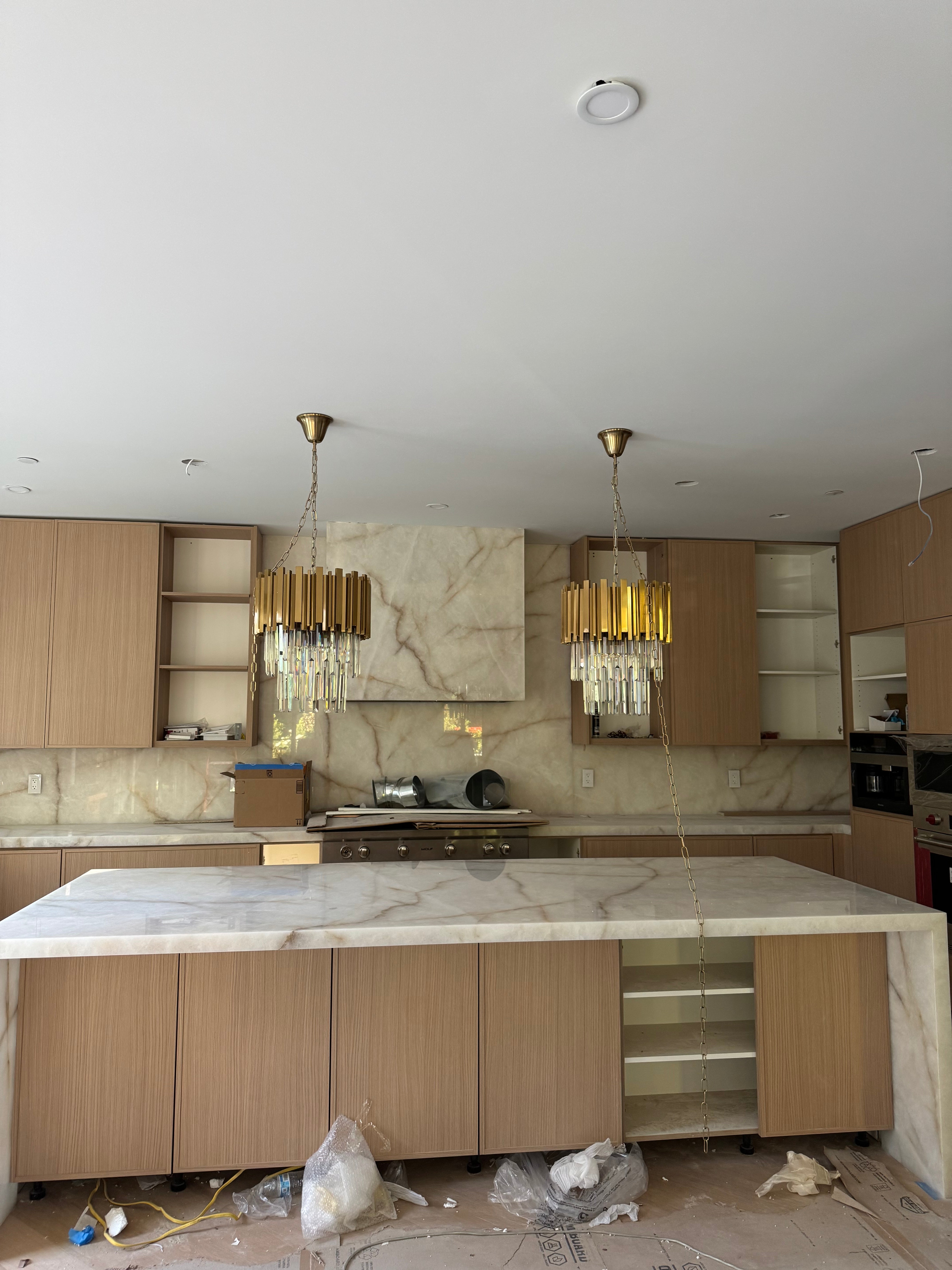 Colonnade Tiered Round Crystal Chandelier - Italian Concept -