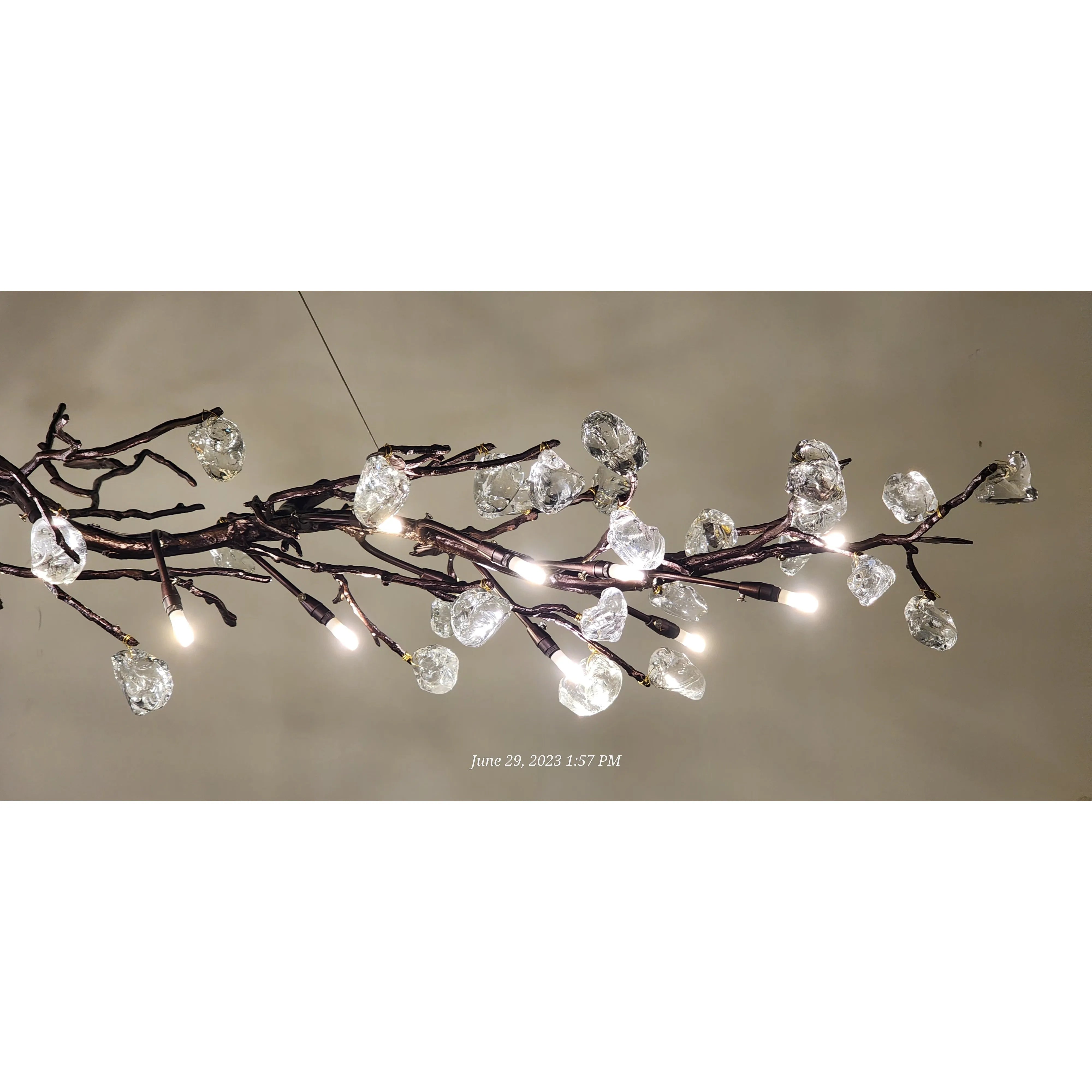 Cherry Blossom Branching Tree Chandelier - Italian Concept