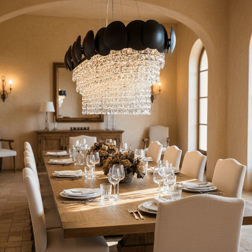 40" Oval - Tuscan Villa