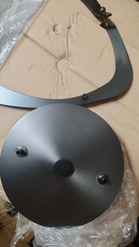 Natural Stone LED Industrial Crystal Pendant Light