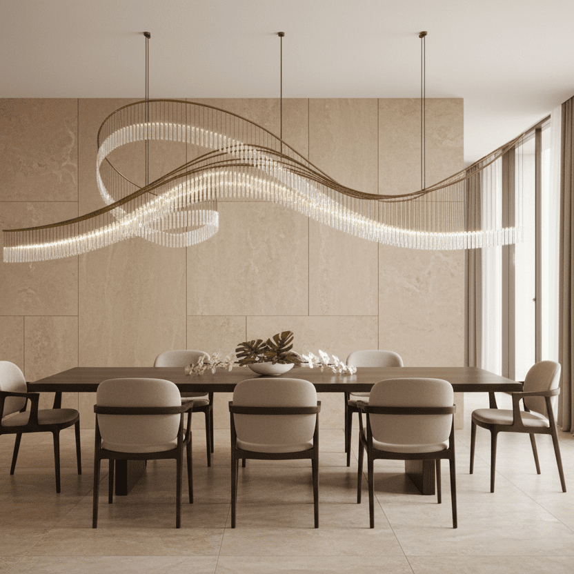 78" Dark Bronze - Contemporary Dining