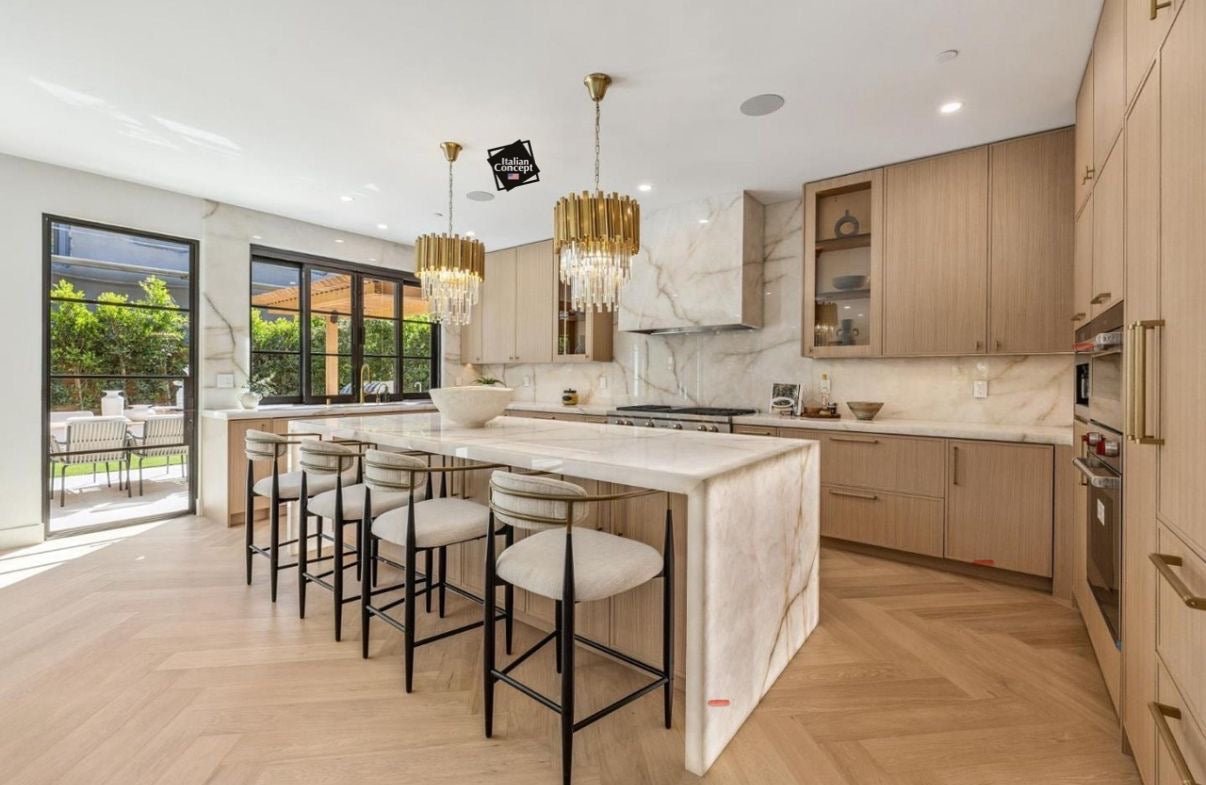 Colonnade Tiered Round Crystal Chandelier - Italian Concept -