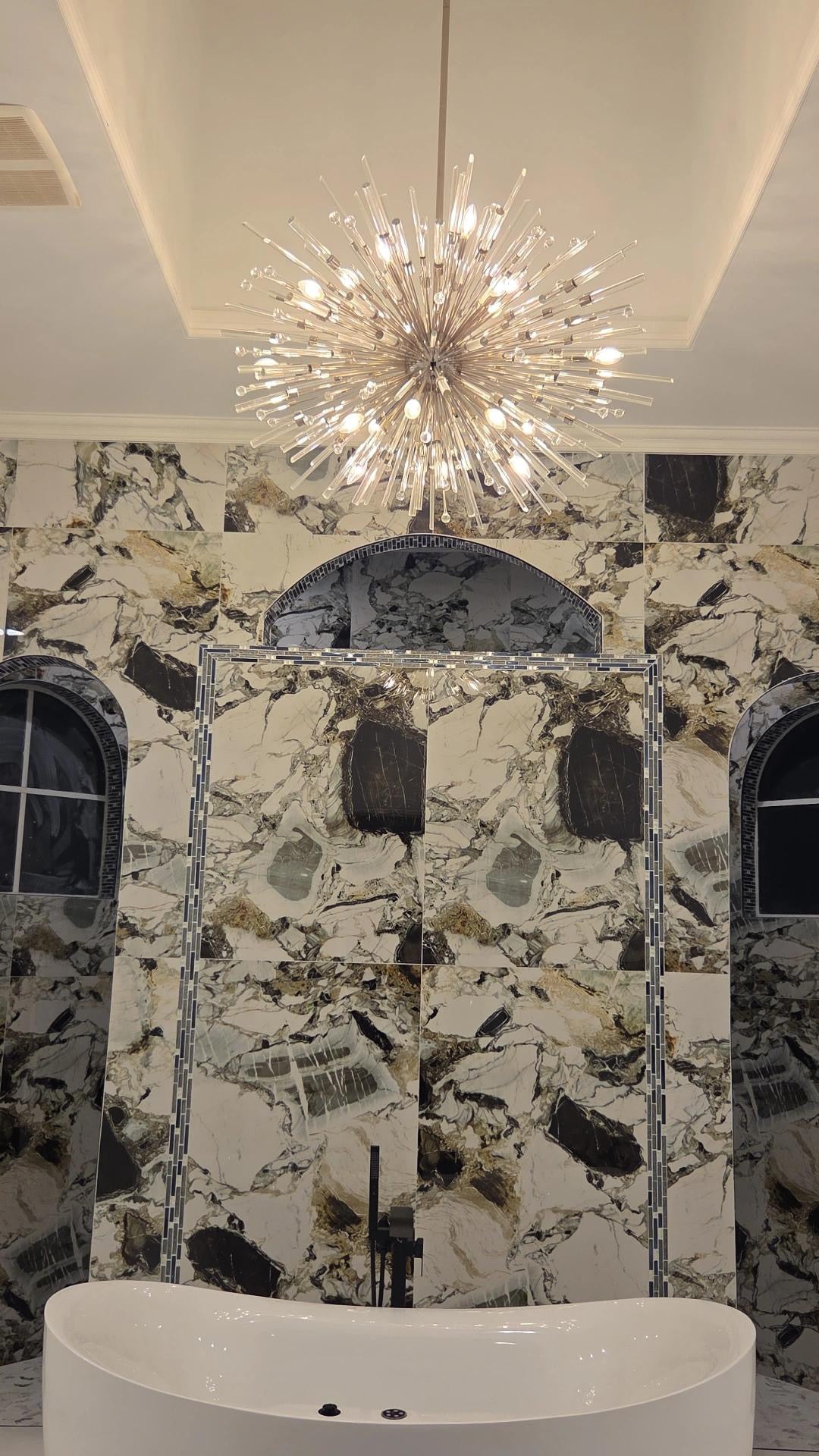 Aisar Sputnik Stardust Starburst Chandelier - Italian Concept -