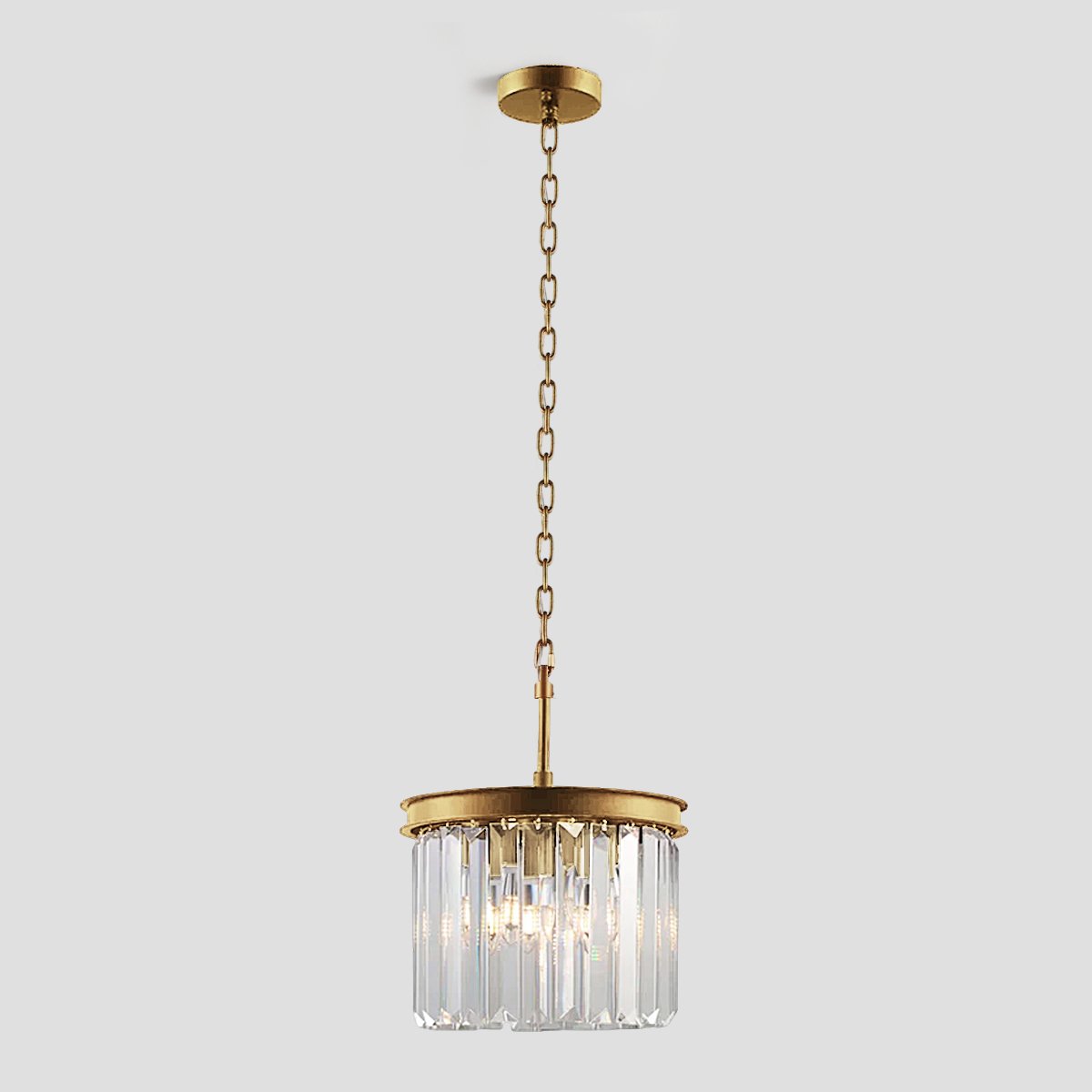Odeon Fringe Crystal Pendant Light