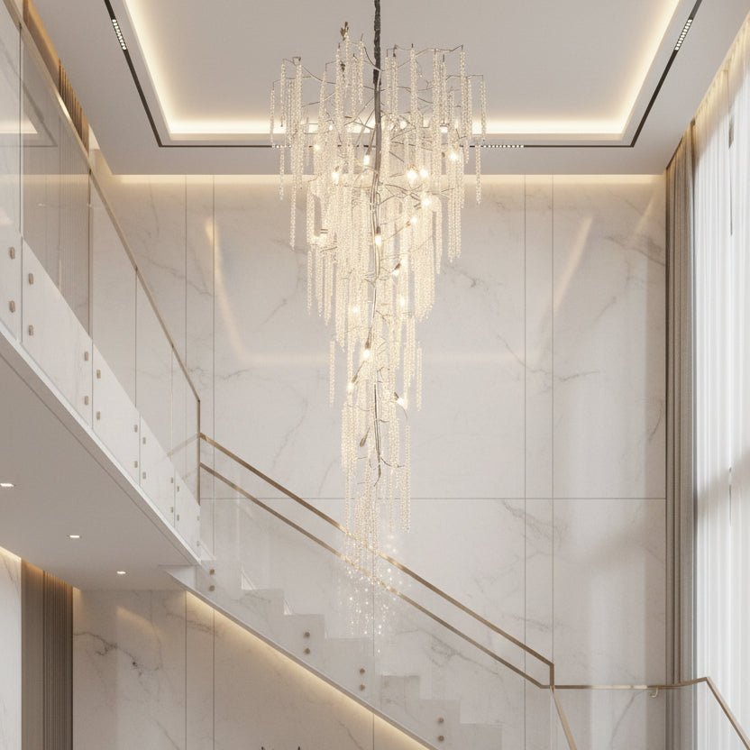 Catherine Crystal Branching Chandelier - Chandelier