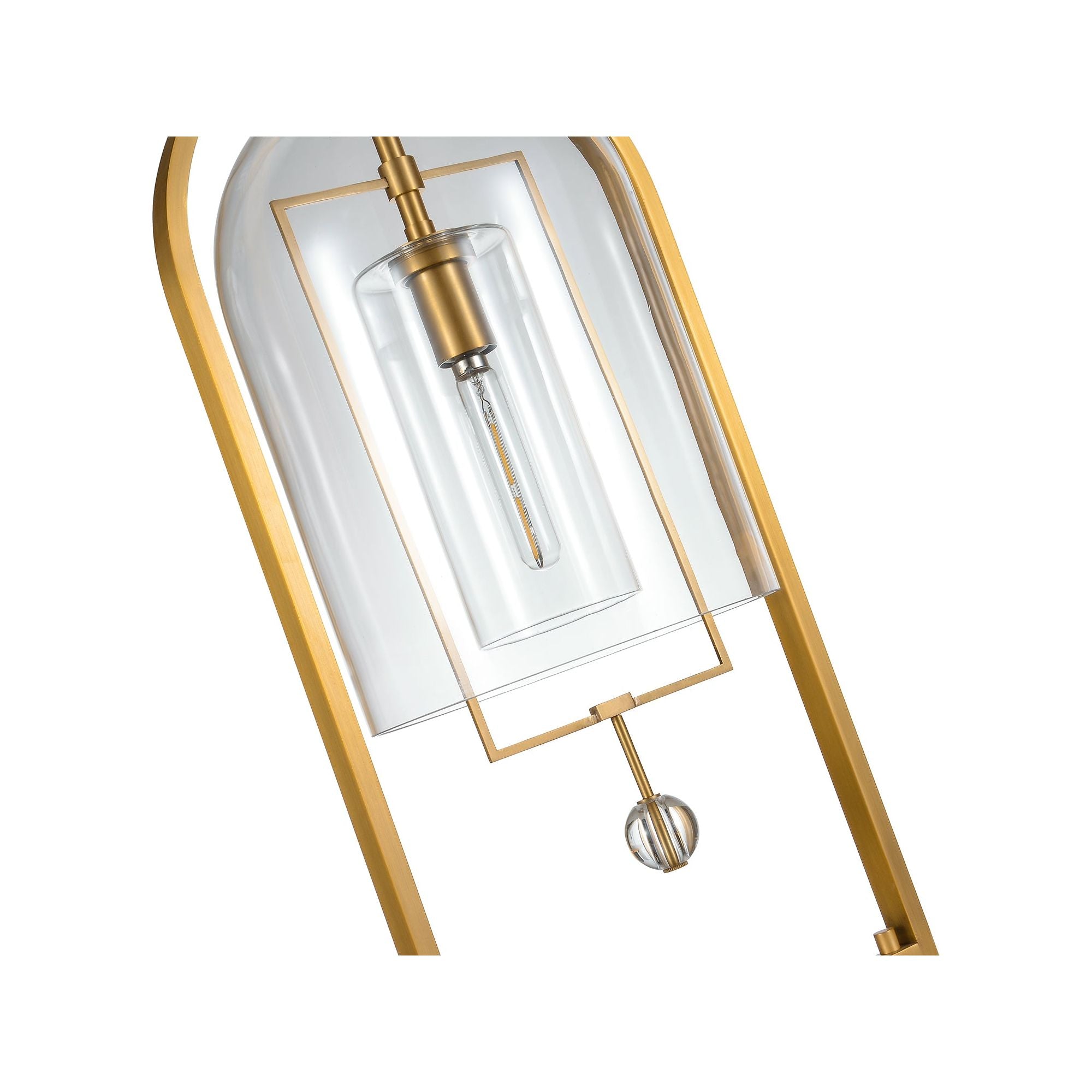 Bellhop Vintage Glass Table Lamp - Italian Concept