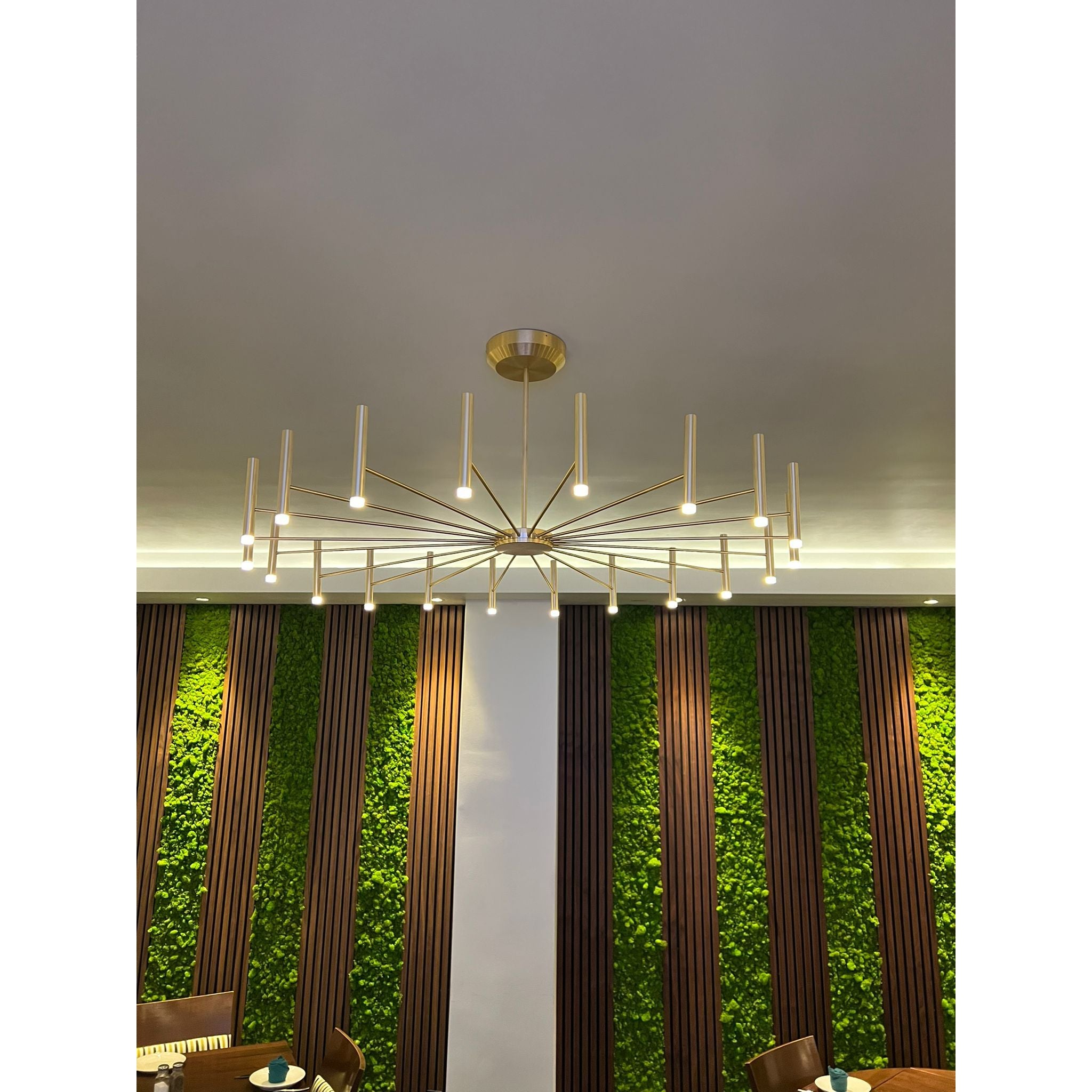 Gabin Sputnik Oval LED Ring Minimalist Chandelier