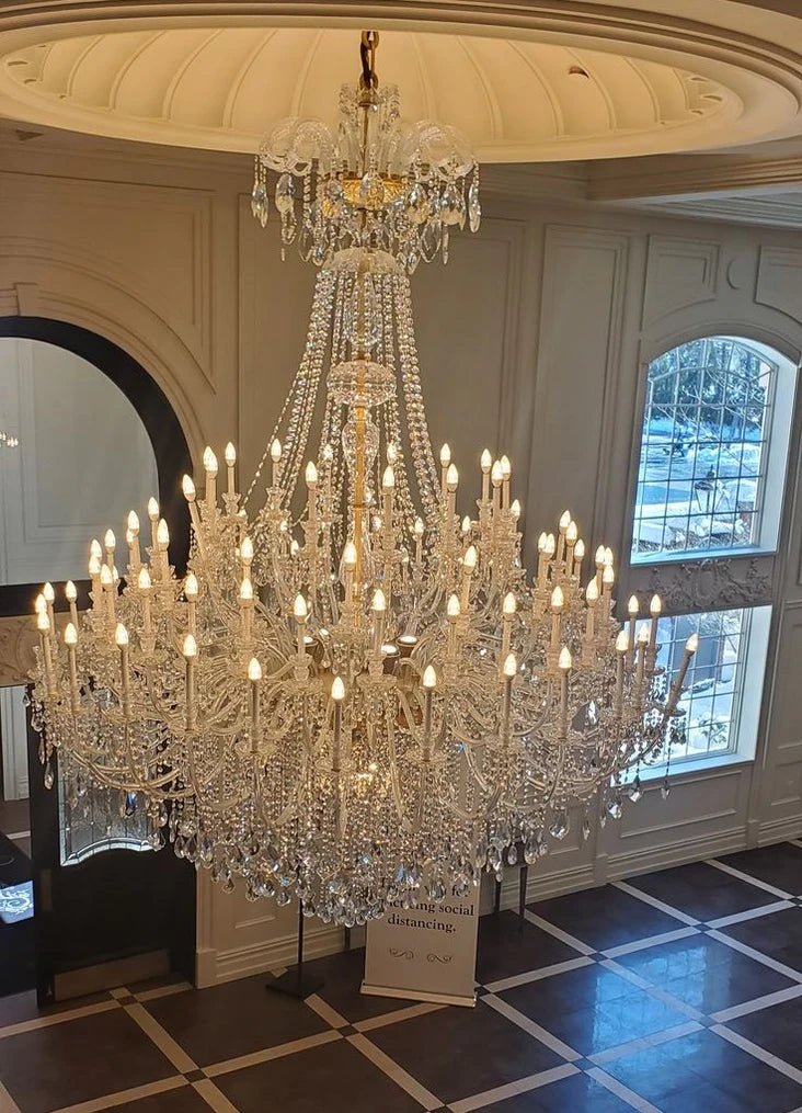 Allete 72 Light Crystal Arm Maria Theresa Classic Crystal Chandelier - Italian Concept -