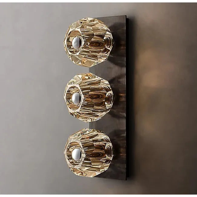 Jules Crystal Vanity Linear Sconce