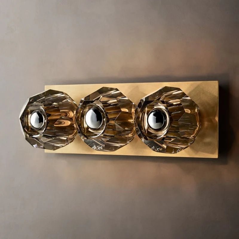 Jules Crystal Vanity Linear Sconce