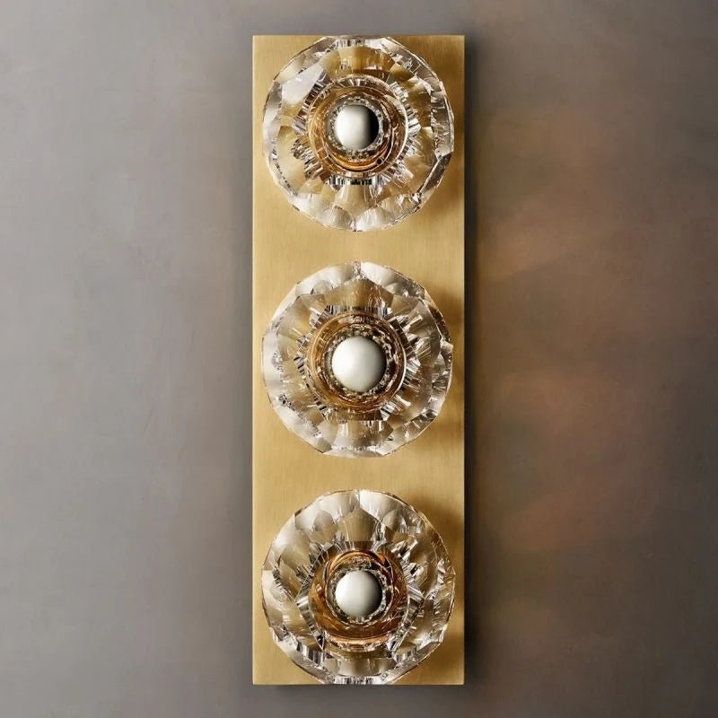 Jules Crystal Vanity Linear Sconce