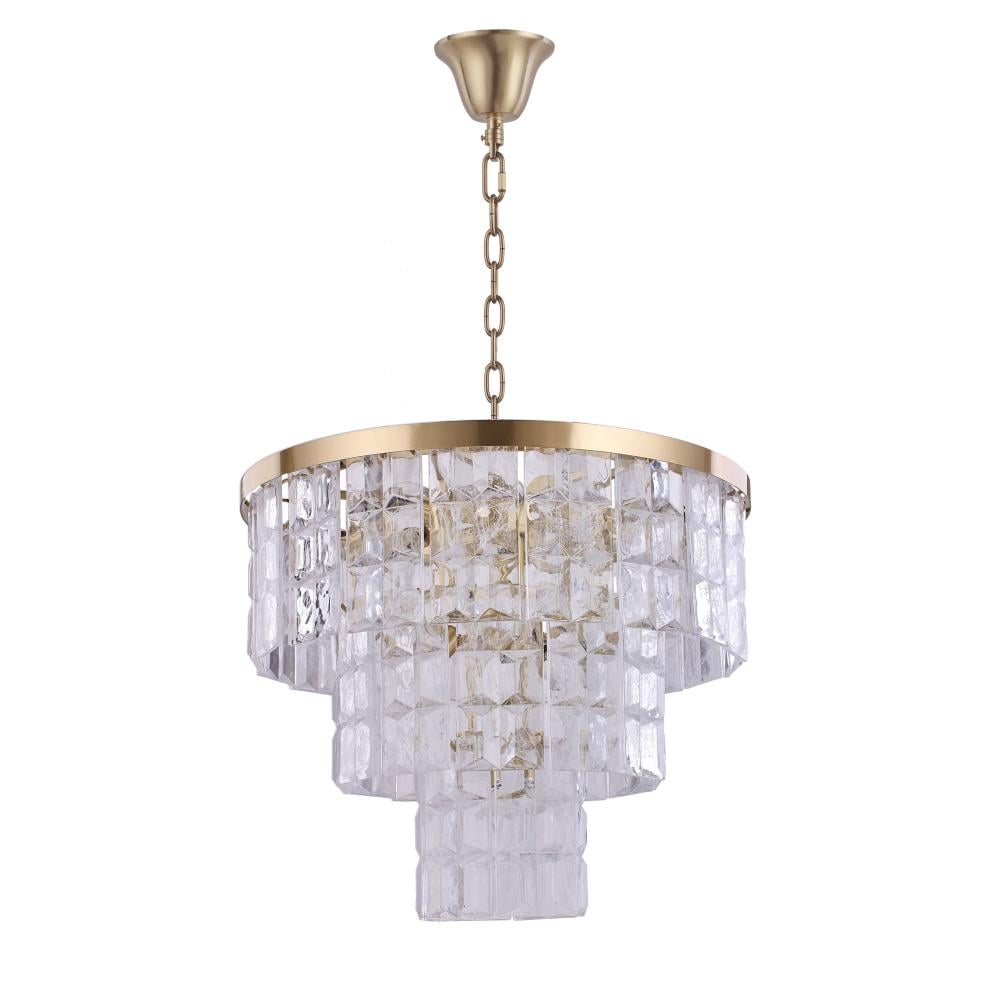 Dante Odeon Tiered/ Layered Round Crystal Chandelier