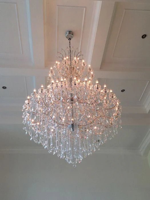 Dual Layer Foyer Maria Theresa Crystal Chandelier LT-81155