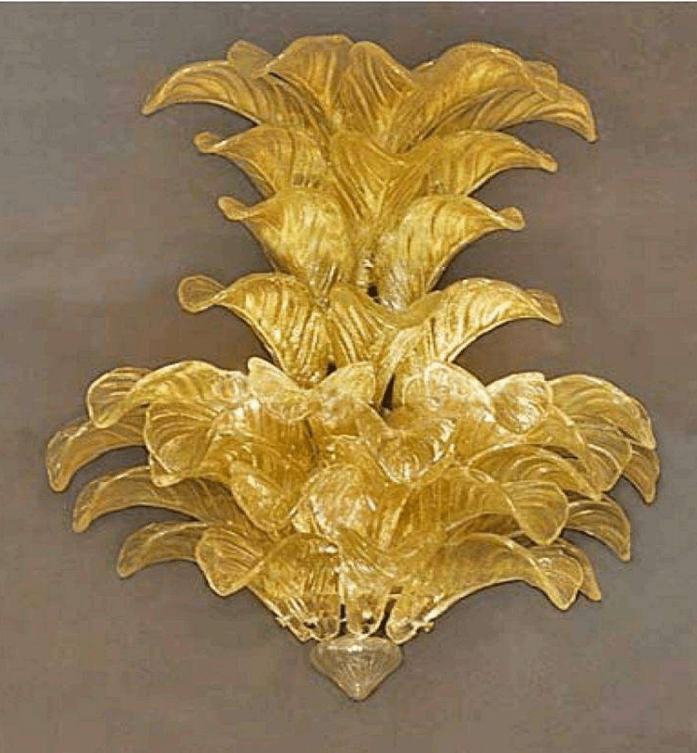Myran Murano Glass Wall Sconce DF17