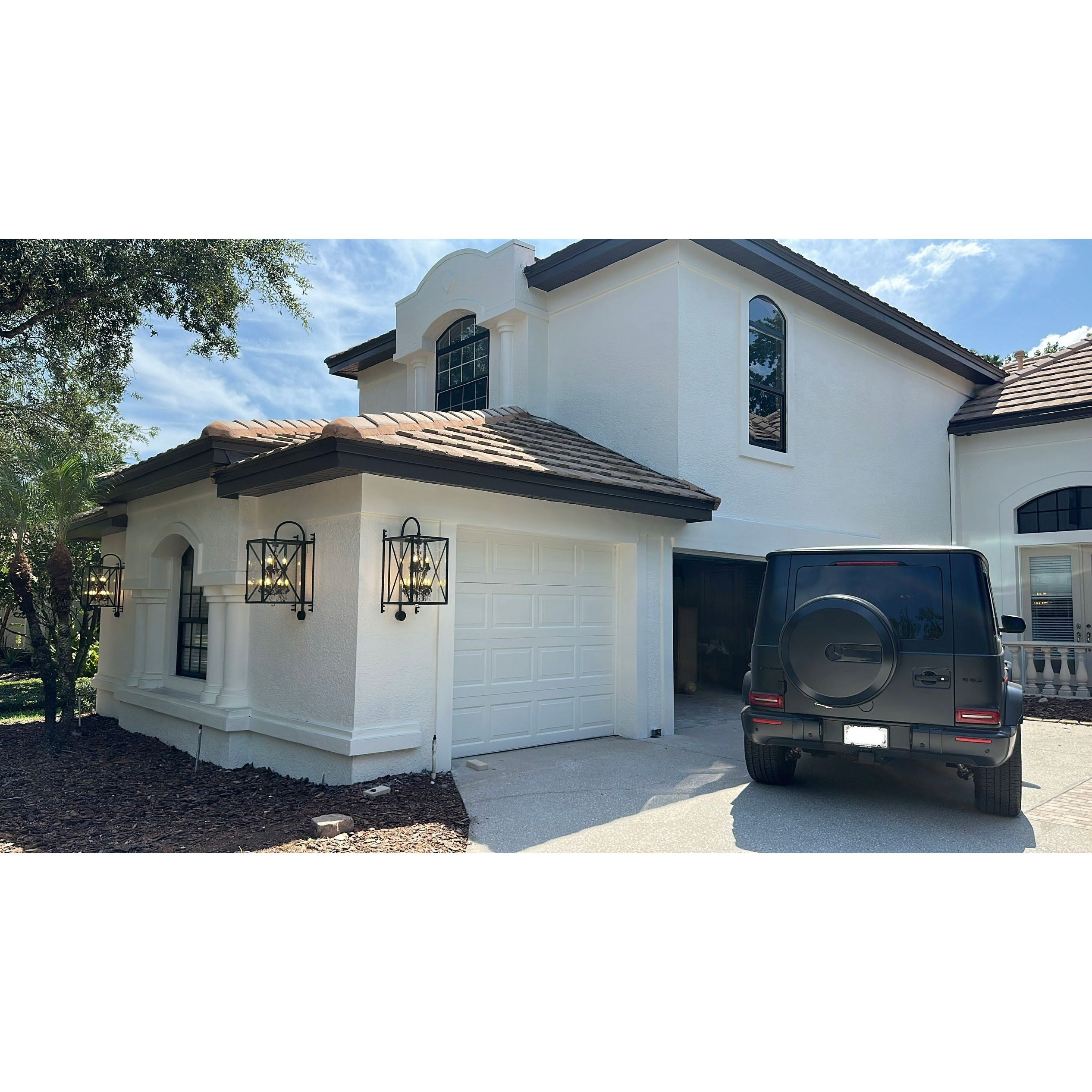 Outdoor Sconce Large Rococo Crystal Chandelier - Chandelier