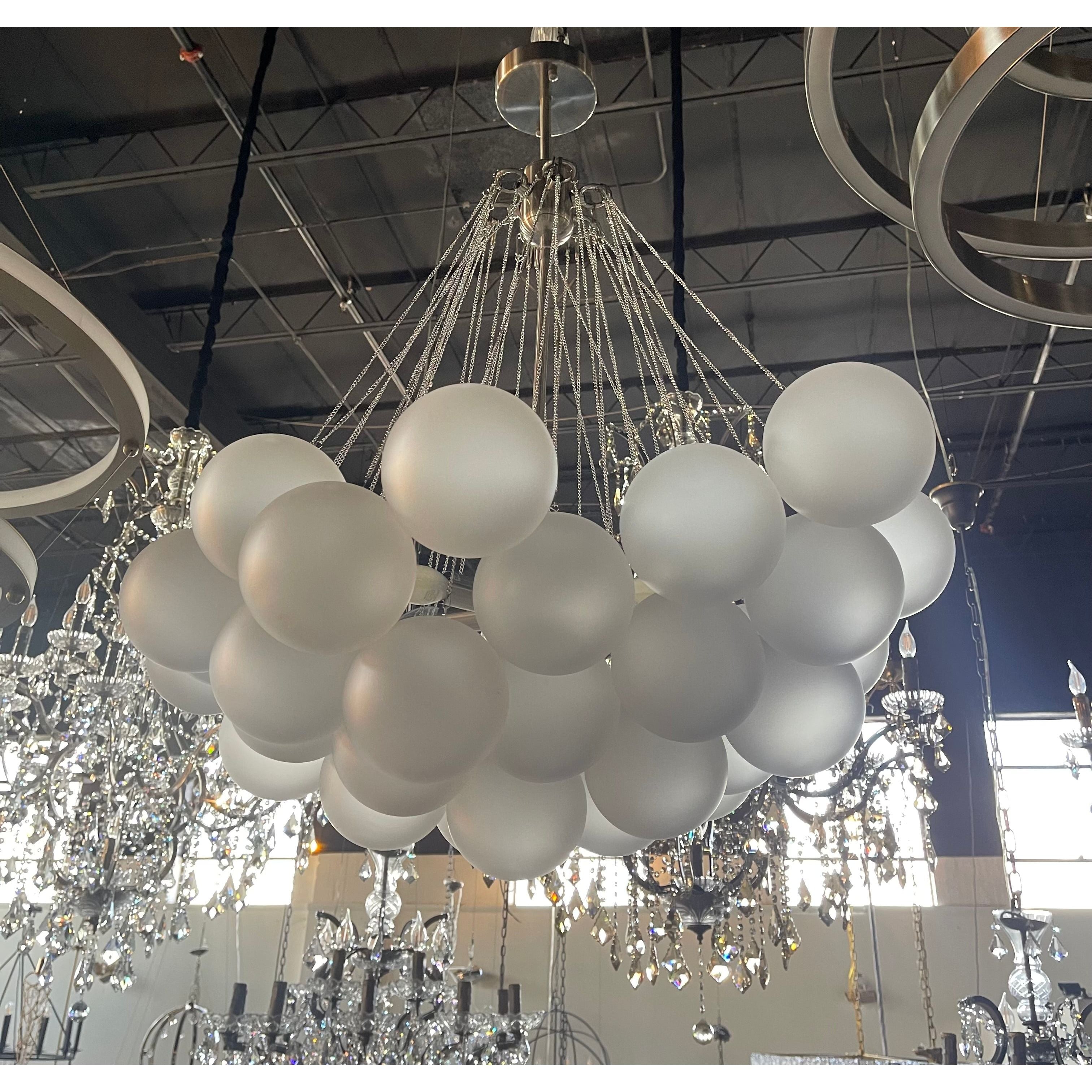 Blanket Glass Globe Pendant Chandelier - Italian Concept -