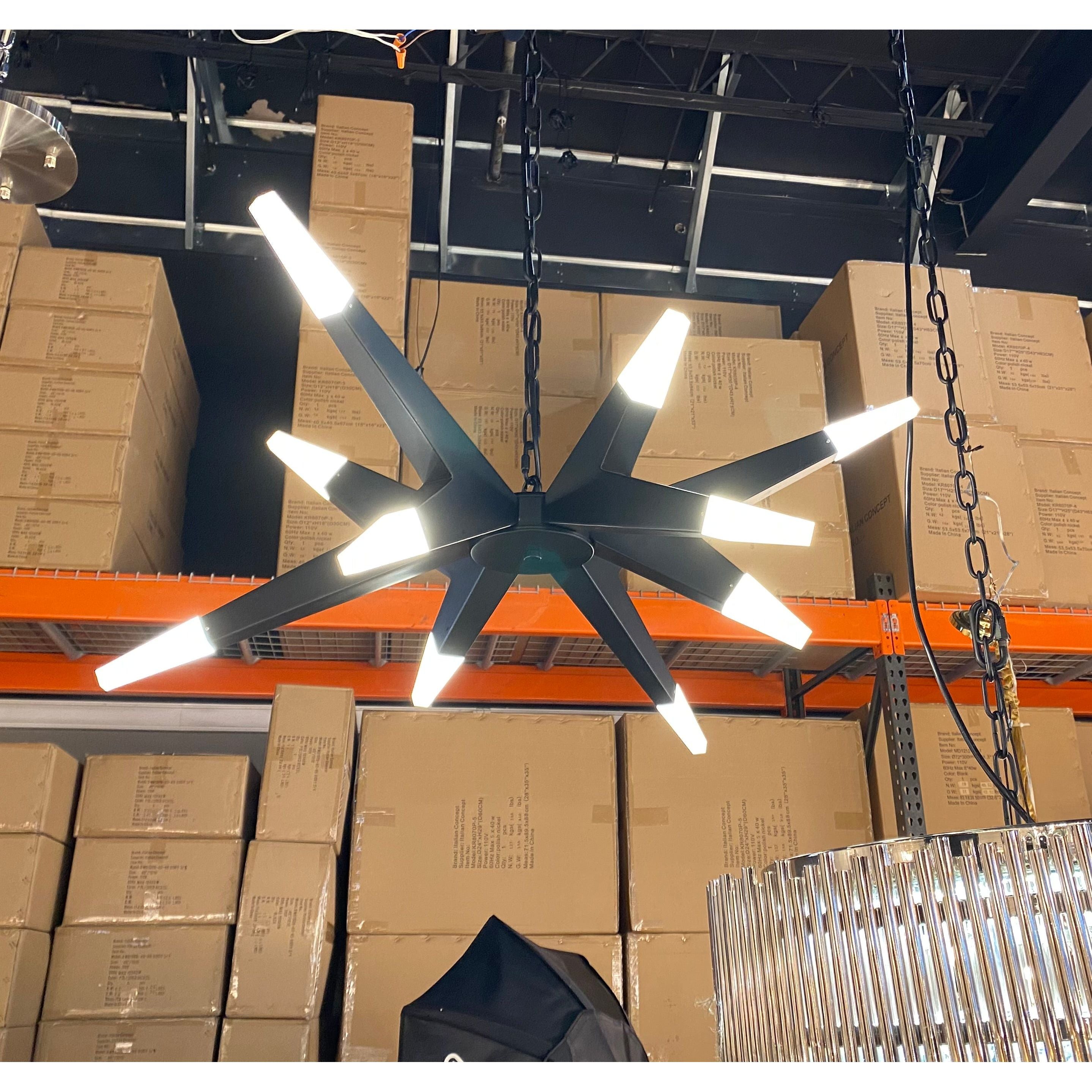 Heathrow Sputnik Starburst LED Chandelier