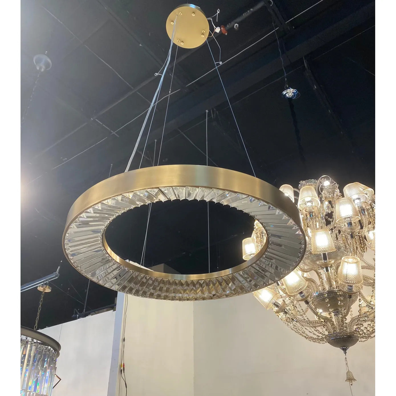 Liam Round Ring LED Chandelier - Italian Concept