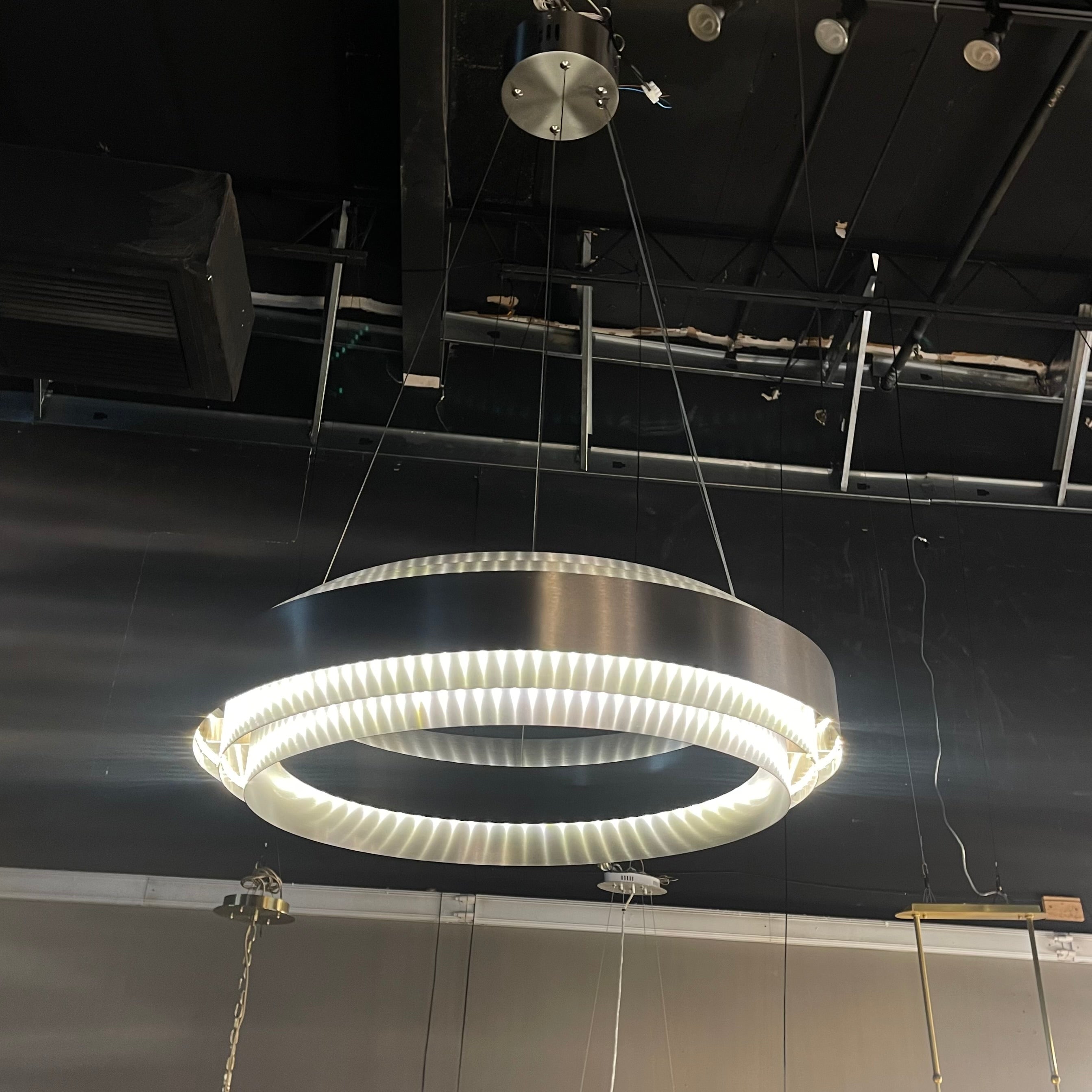 Gunnison Round LED Ring Chandelier