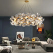 La Fleur Halo Petal Chandelier