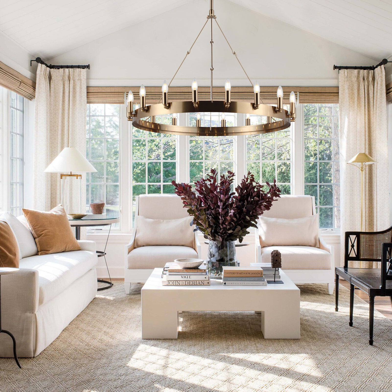 Wheel Barrel Vintage Round Chandelier - Italian Concept