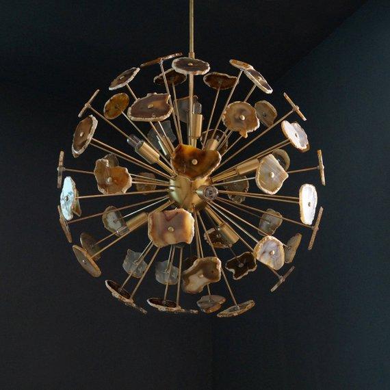 Sputnik Agate Goliath Star Chandelier - Italian Concept