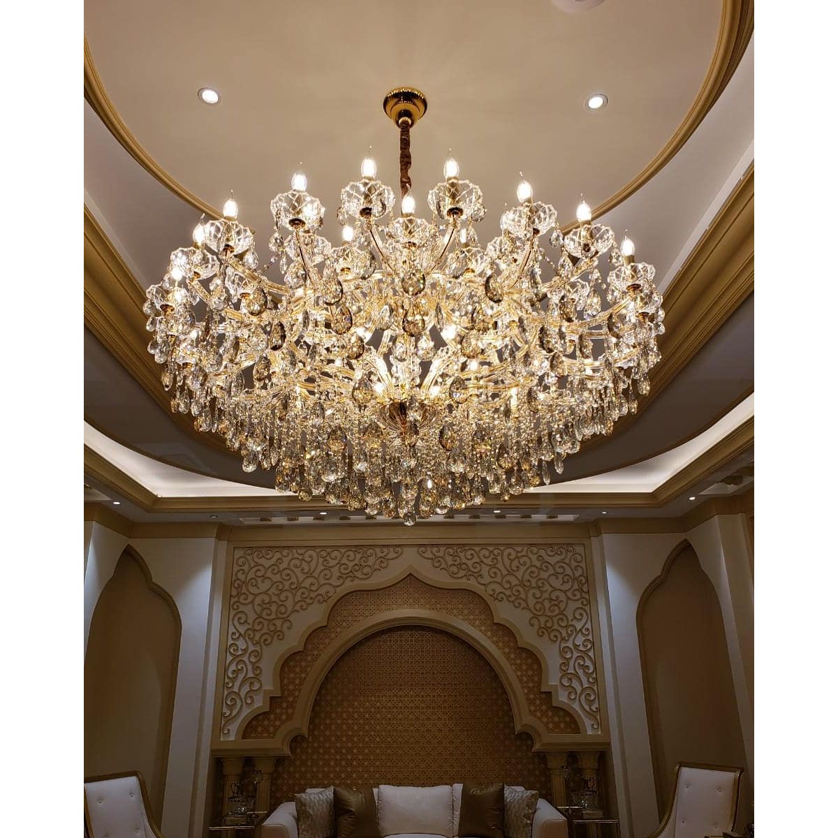 Allumage Wide Classic Crystal Chandelier MD6141 - Italian Concept -