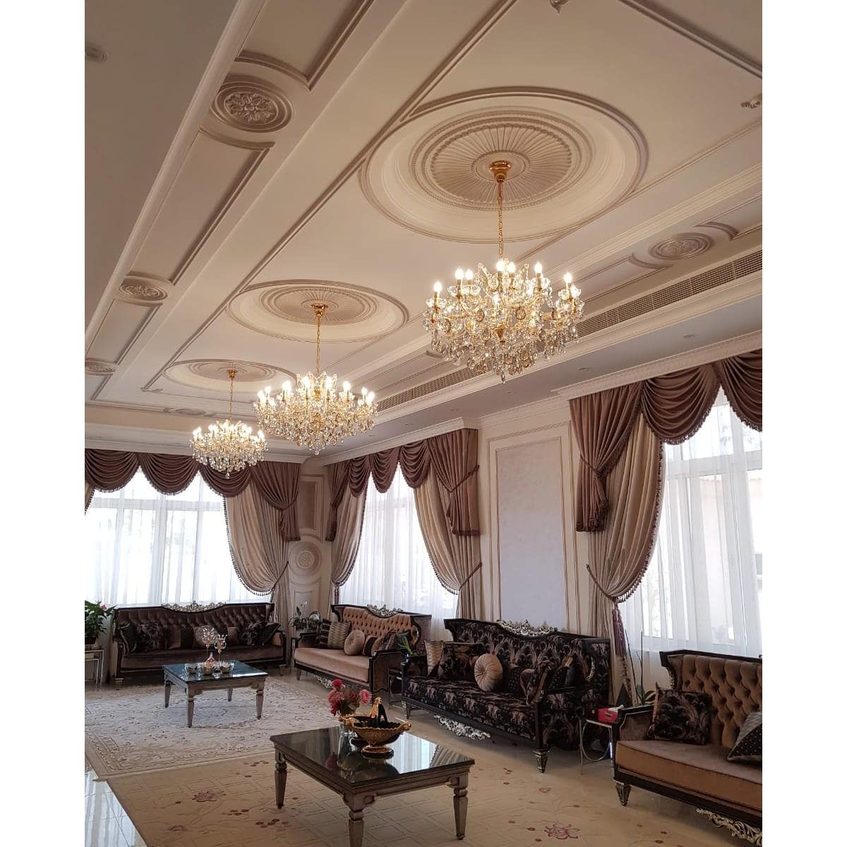 Allumage Wide Classic Crystal Chandelier MD6141 - Italian Concept -