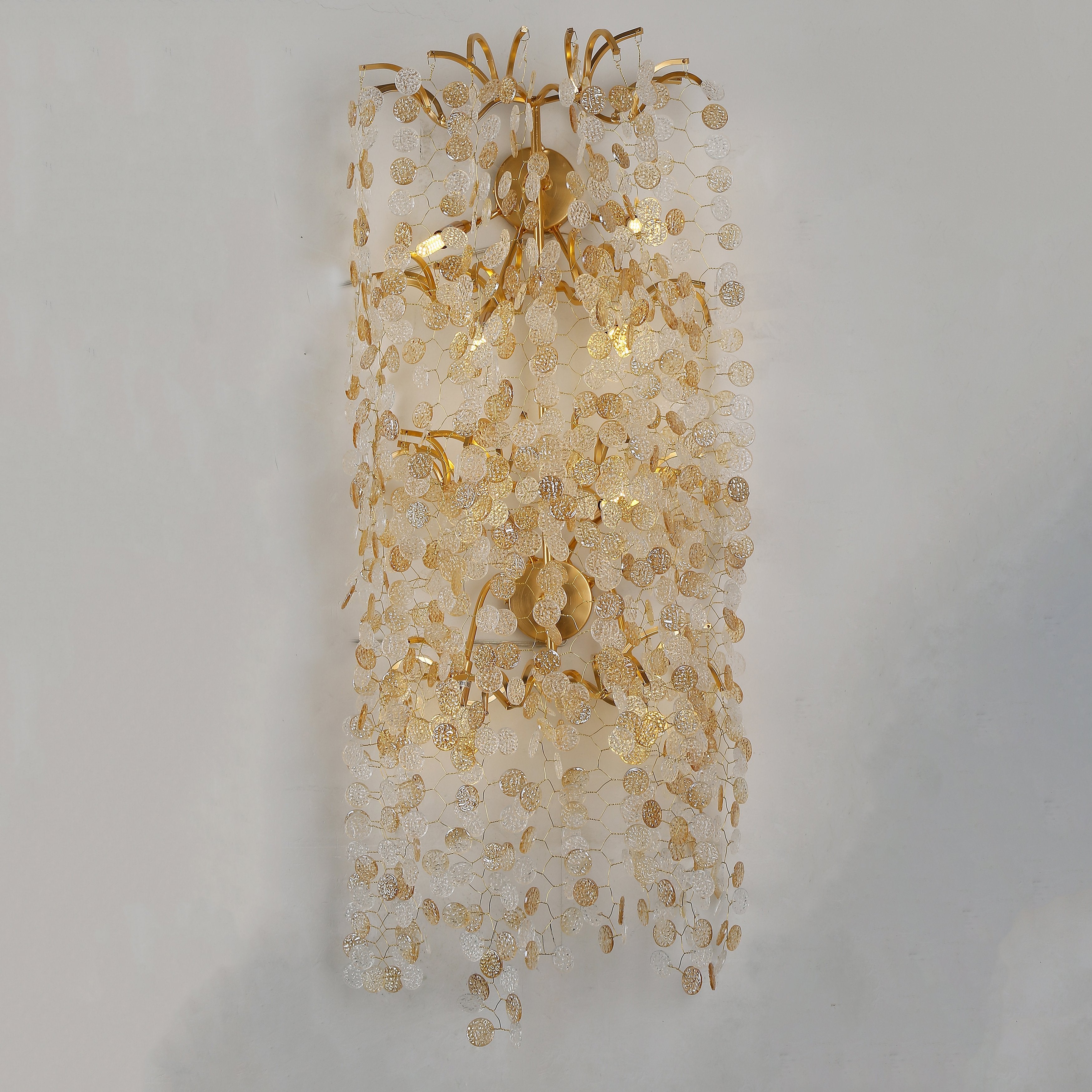 Quatre Organic Branching Penny Sconce - Italian Concept -