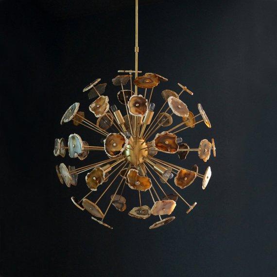 Sputnik Agate Goliath Star Chandelier - Italian Concept