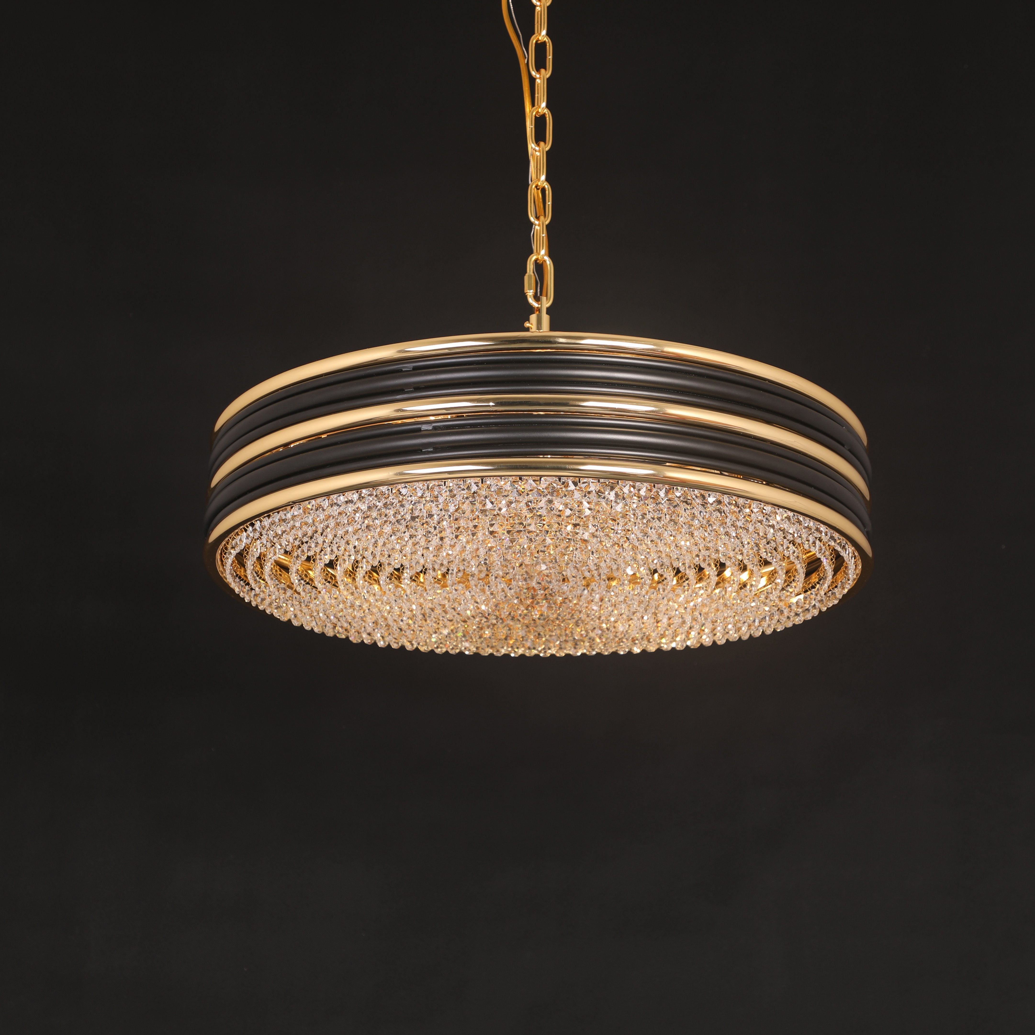 Valentina Round Crystal Chandelier - Italian Concept