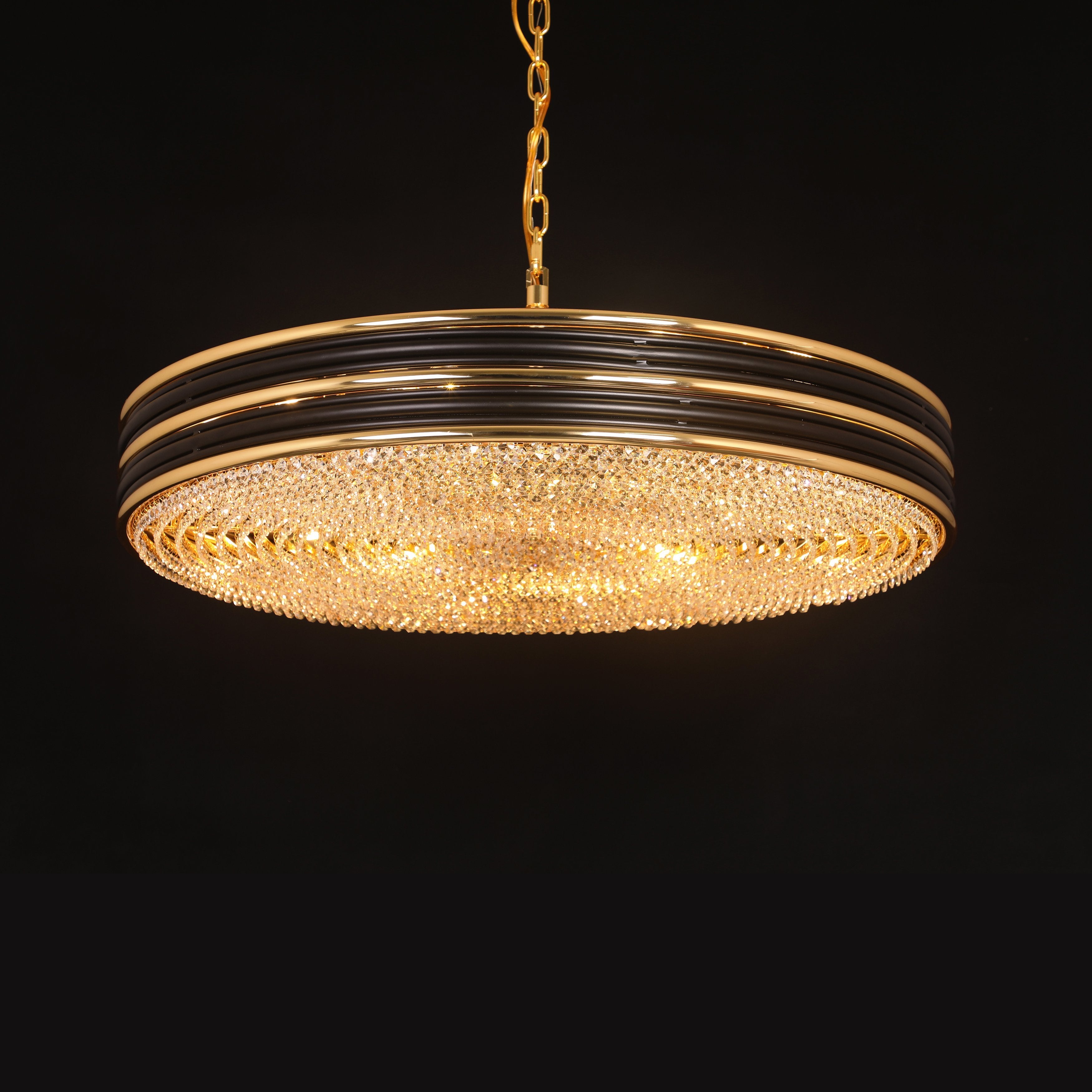 Valentina Round Crystal Chandelier - Italian Concept