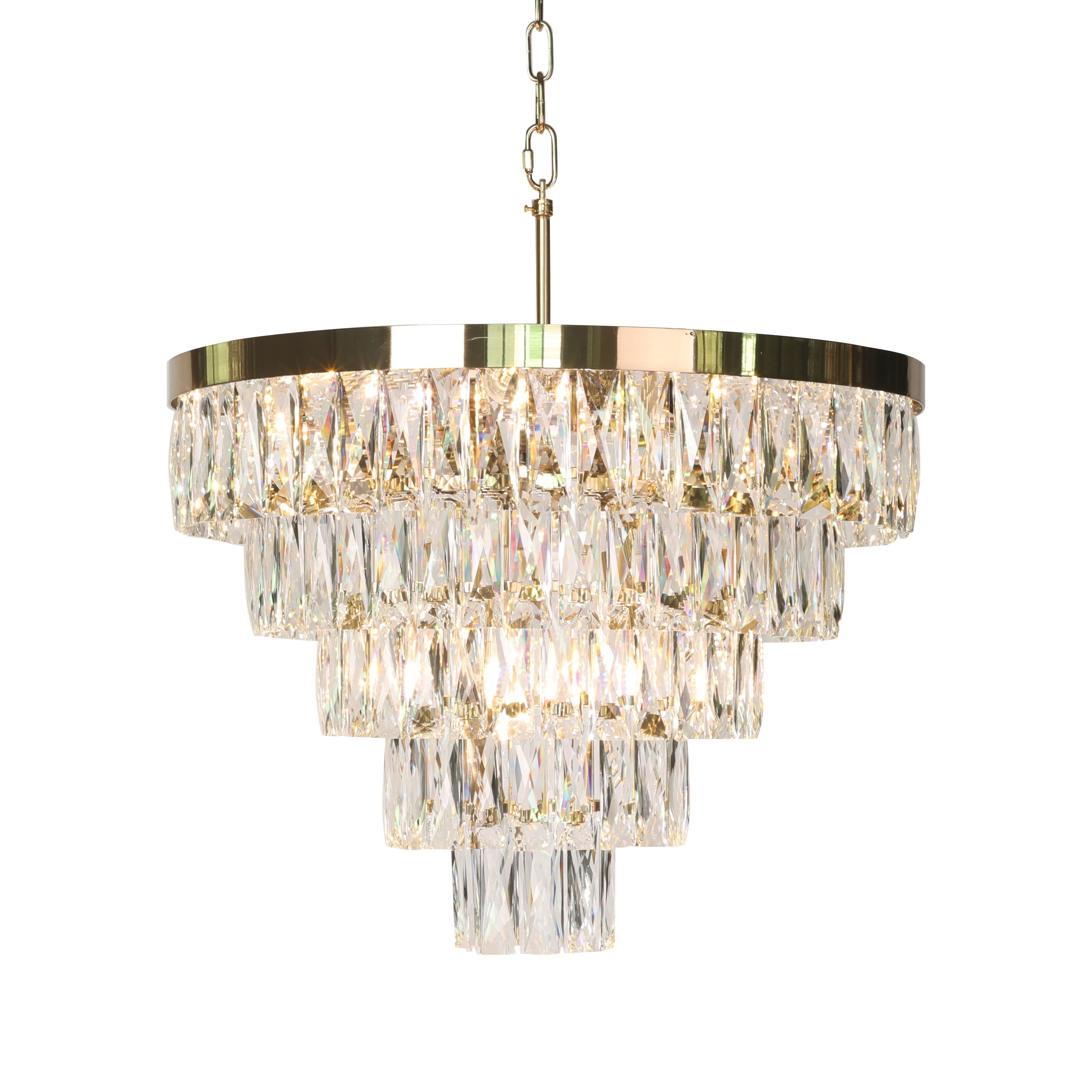 Glacier Odeon Crystal Fringe Chandelier - Italian Concept