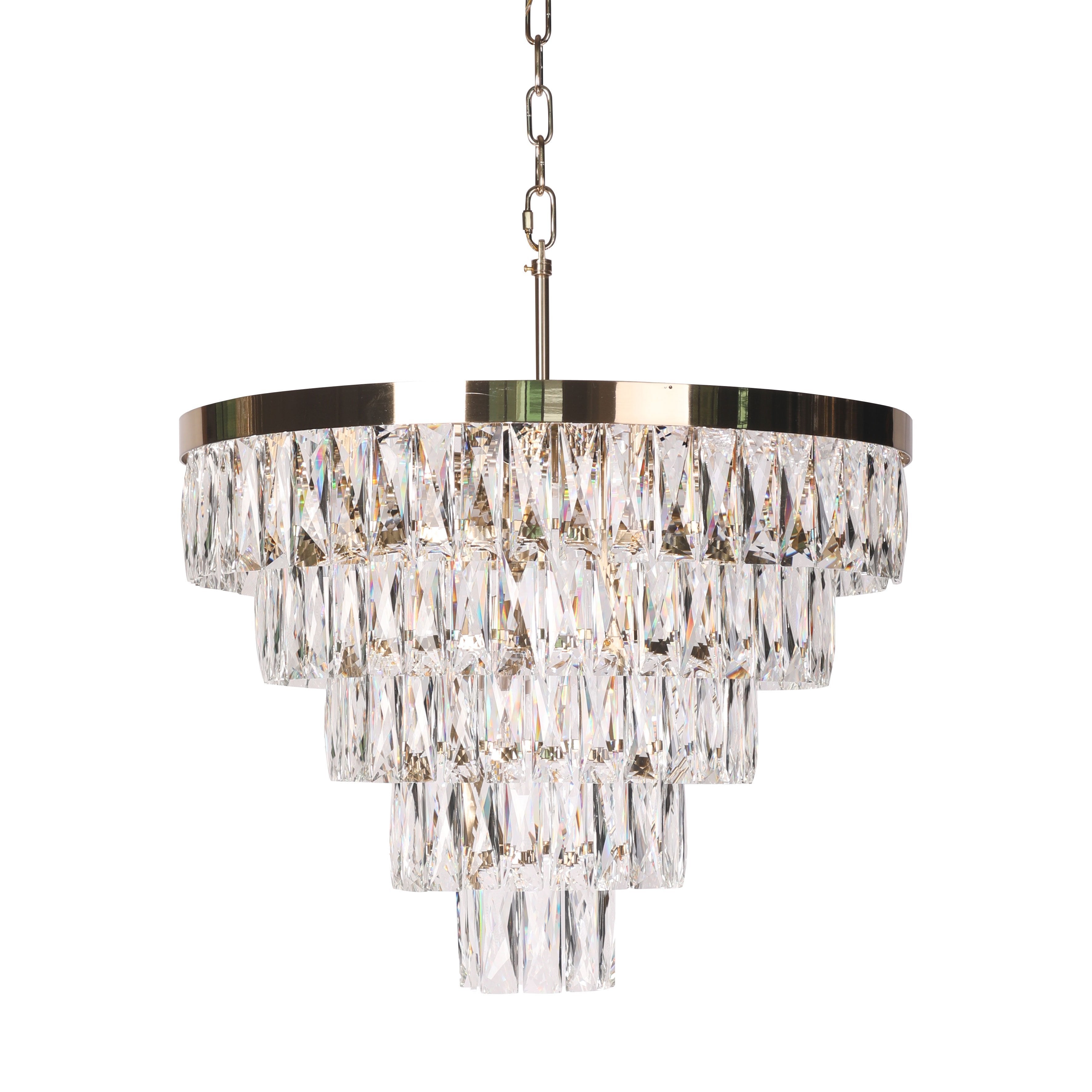 Glacier Odeon Crystal Fringe Chandelier - Italian Concept