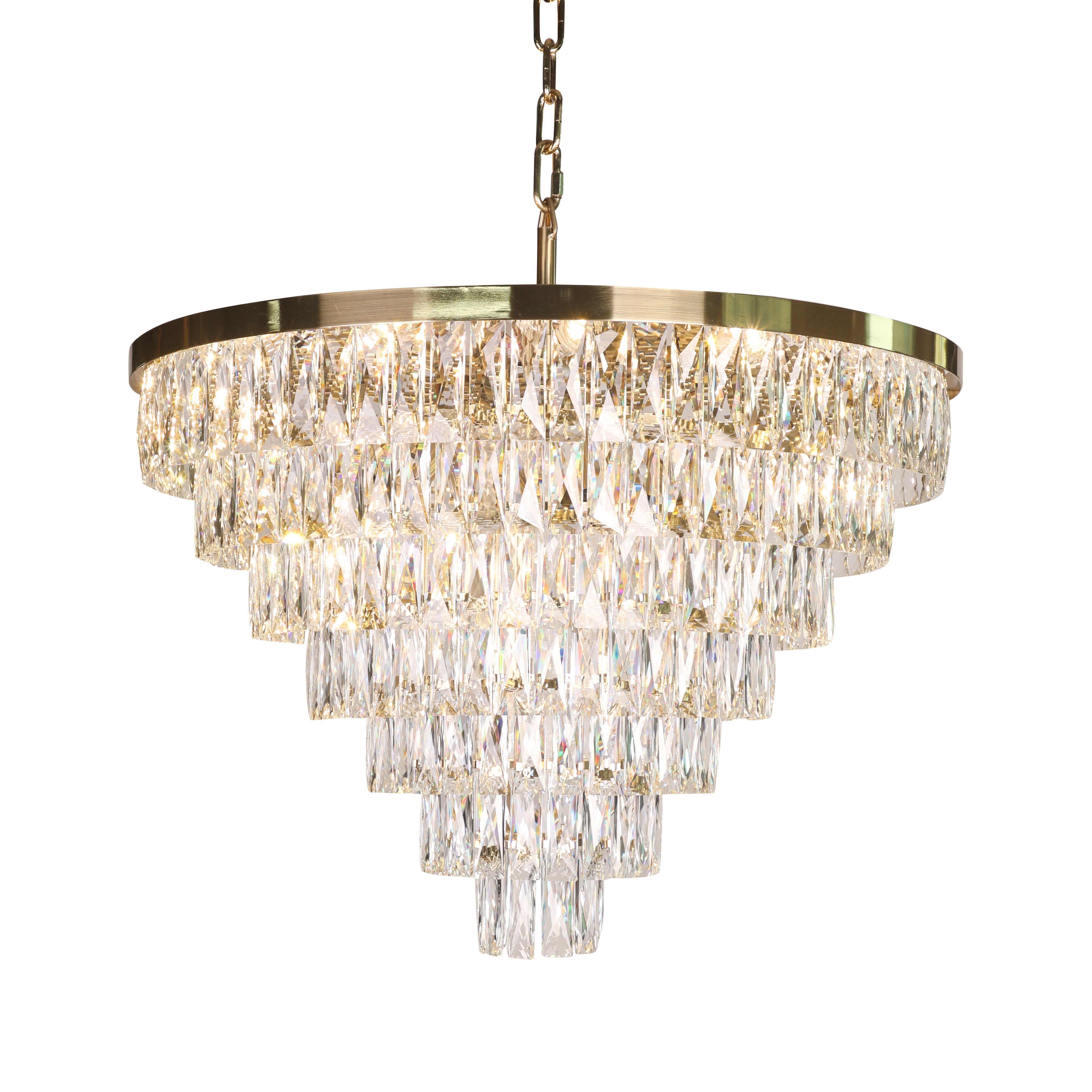 Glacier Odeon Crystal Fringe Chandelier - Italian Concept