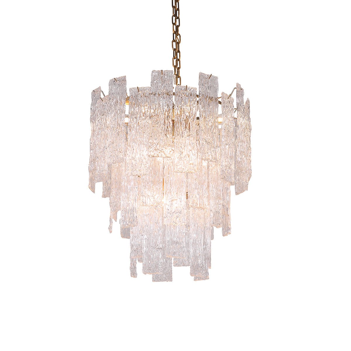 Giovanni Cascade Tiered Murano Glass Chandelier - Italian Concept