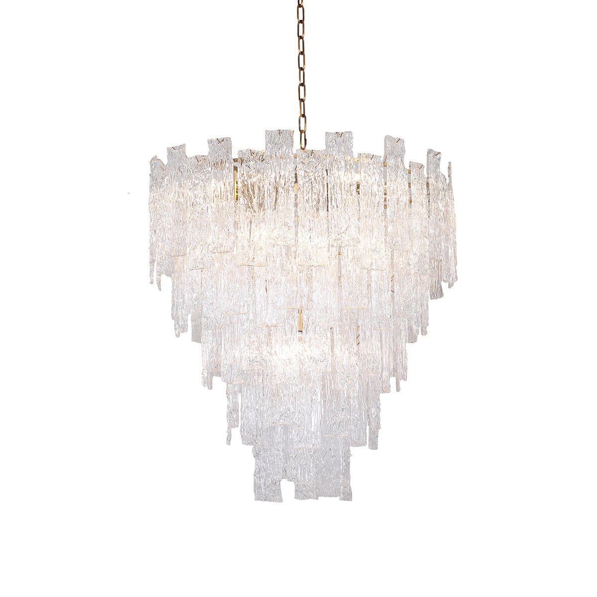 Giovanni Cascade Tiered Murano Glass Chandelier - Italian Concept