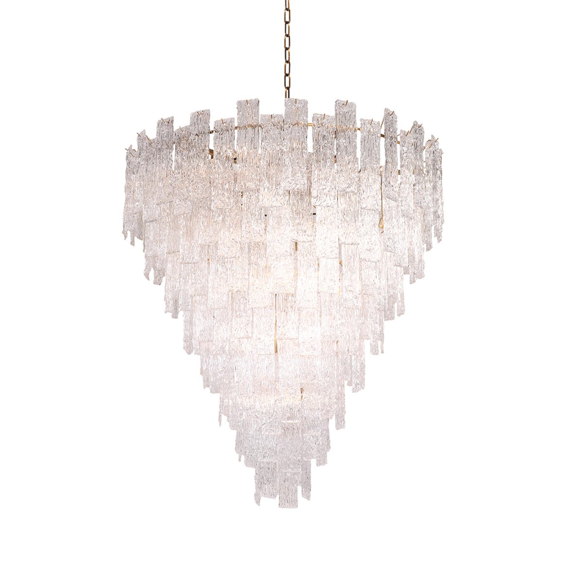 Giovanni Cascade Tiered Murano Glass Chandelier - Italian Concept