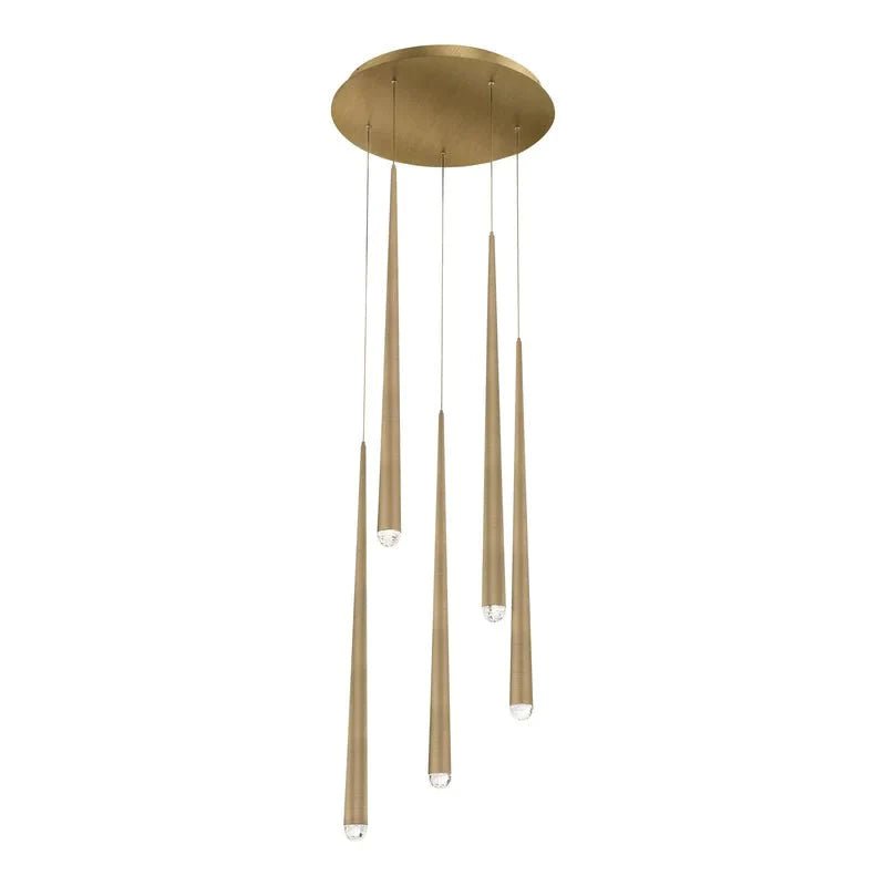 Anthropology Round Tubular Pendant Light - Italian Concept