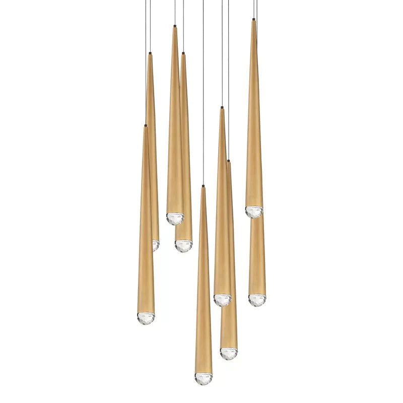 Anthropology Round Tubular Pendant Light - Italian Concept