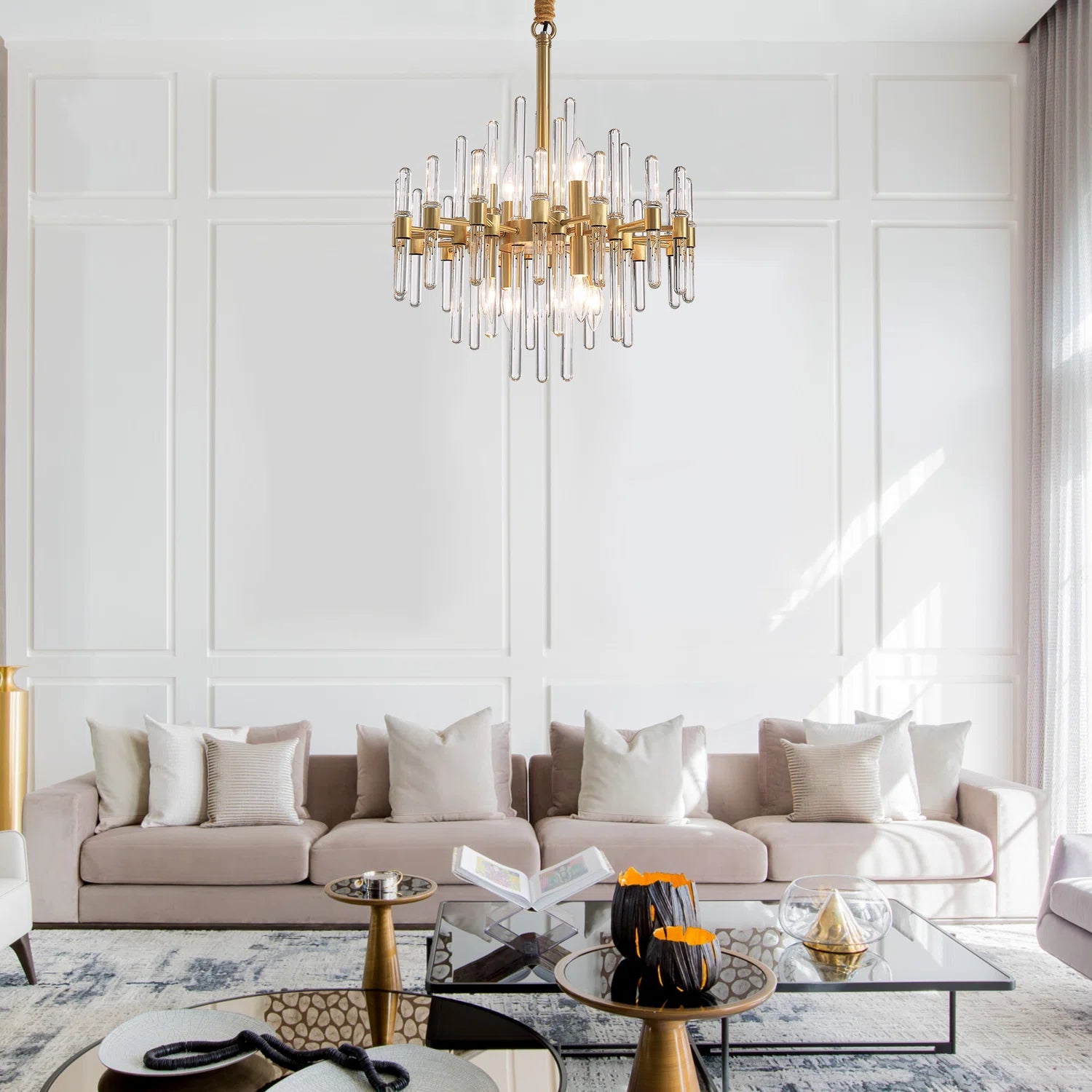 Alinar Crystal Shards Chandelier - Italian Concept