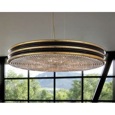 Valentina Round Crystal Chandelier - Italian Concept