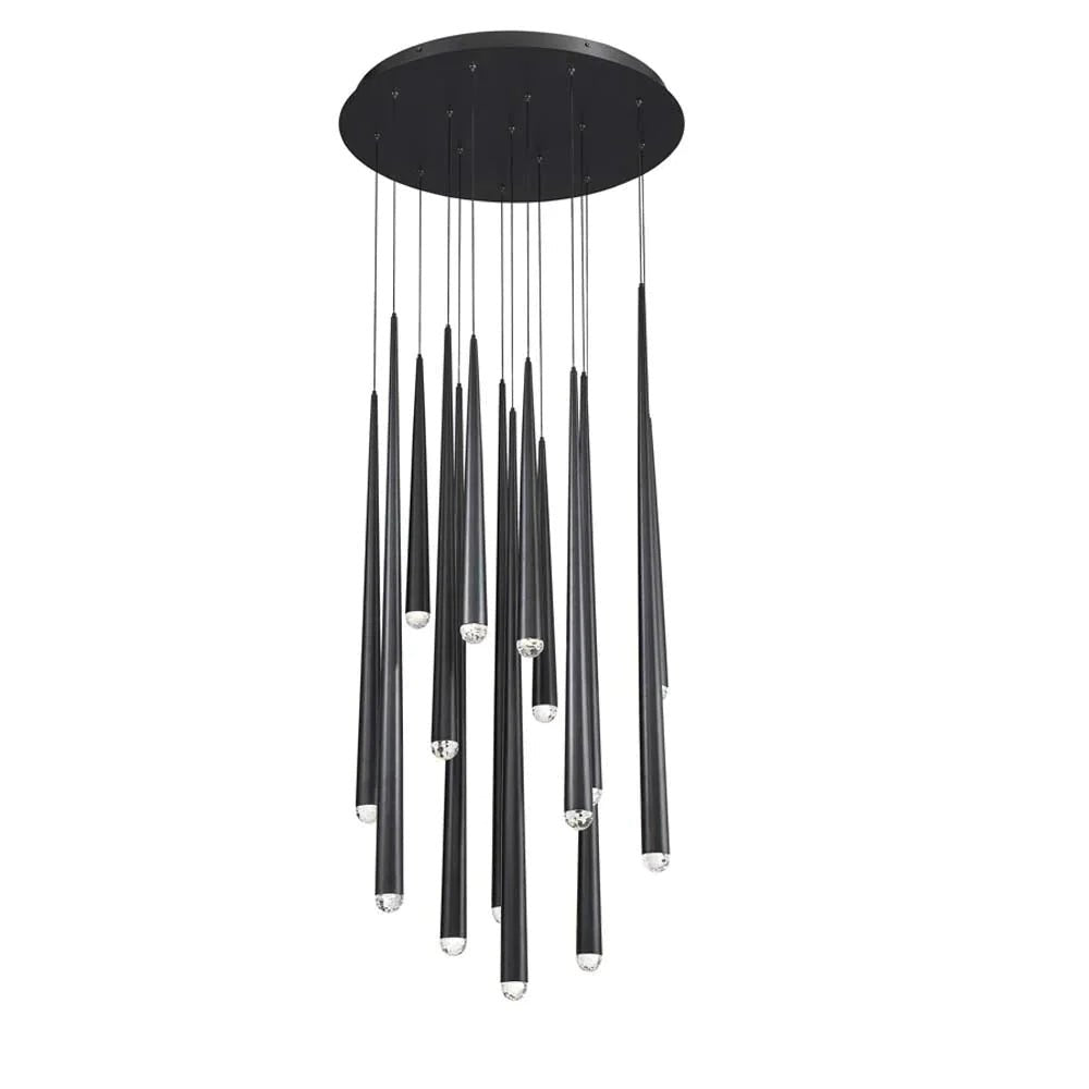Anthropology Round Tubular Pendant Light - Italian Concept