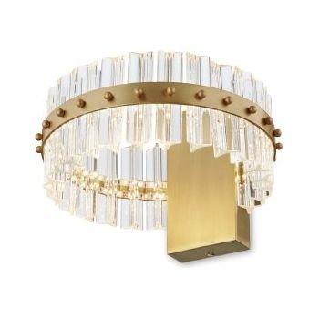 Aquinox Crystal Ring LED Sconce - Italian Concept -