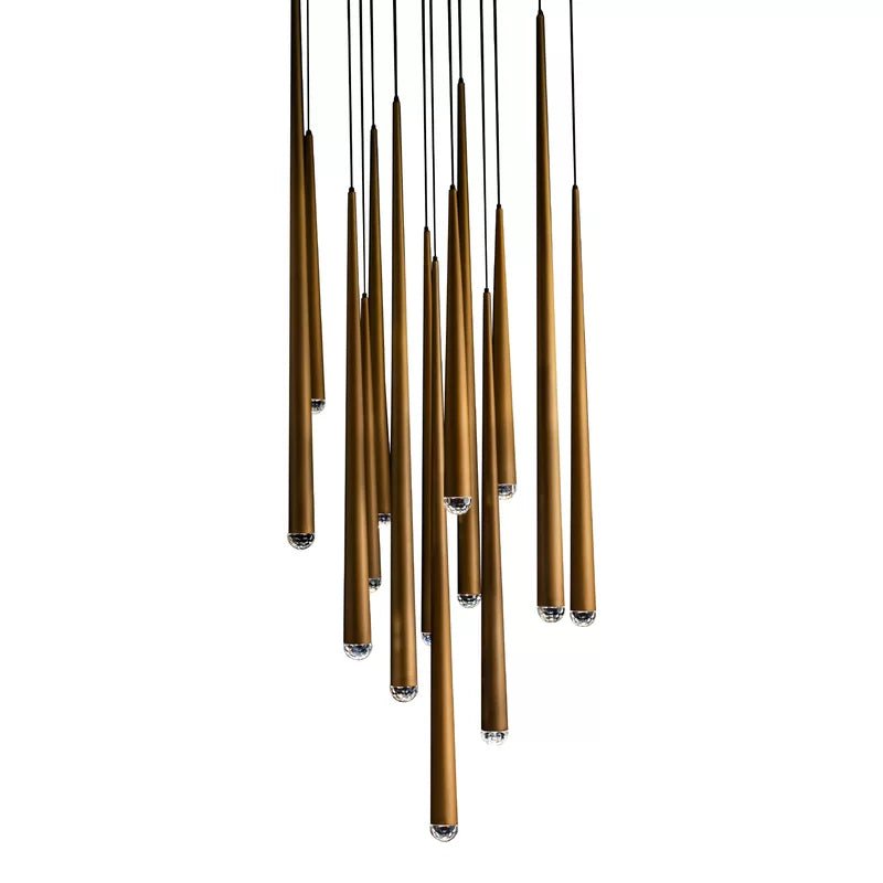 Anthropology Rectangle Tubular Pendant Light - Italian Concept