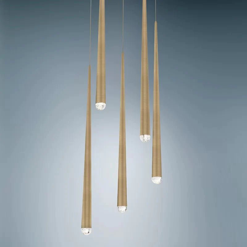 Anthropology Round Tubular Pendant Light - Italian Concept