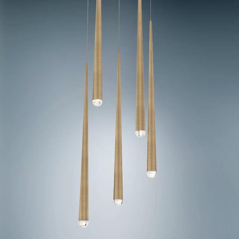 Anthropology Rectangle Tubular Pendant Light - Italian Concept