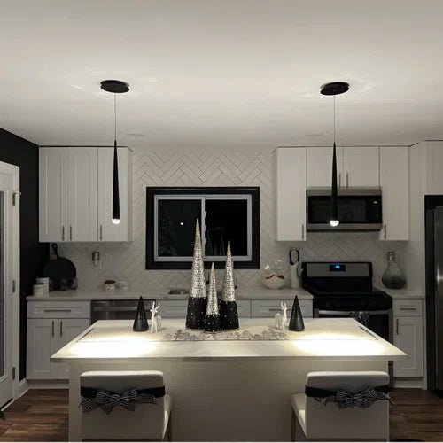 Anthropology Round Tubular Pendant Light - Italian Concept