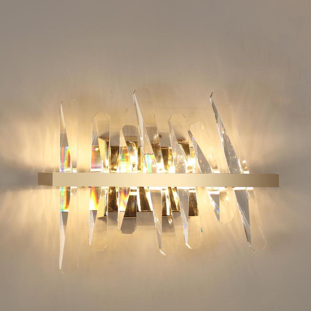 Beneteau Crystal LED Sconce - Italian Concept -