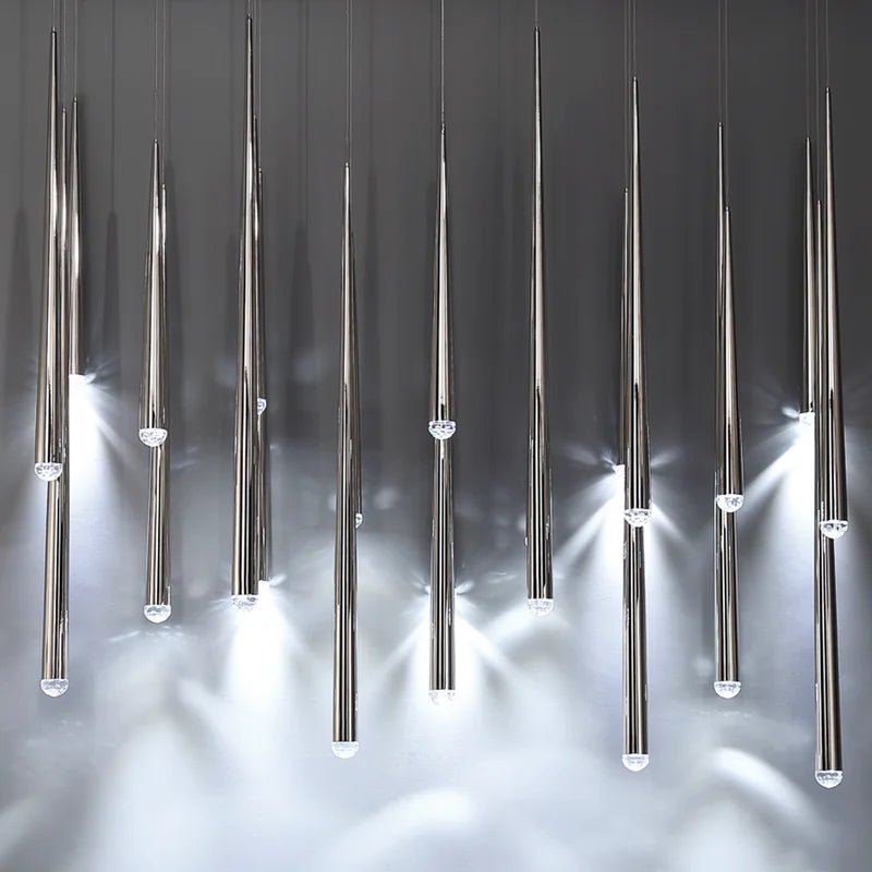 Anthropology Round Tubular Pendant Light - Italian Concept